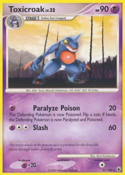 Carte Pokémon: Toxicroak