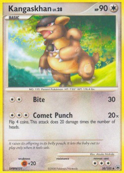 Carte Pokémon: Kangaskhan