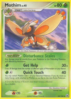 Carte Pokémon: Mothim