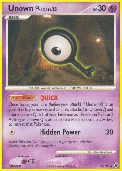 Carte Pokémon: Unown [Q]