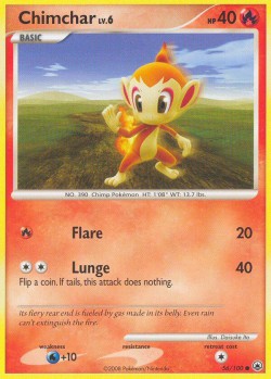 Carte Pokémon: Chimchar