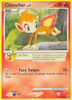 Carte Pokémon: Chimchar