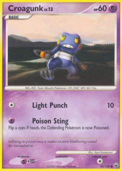 Carte Pokémon: Croagunk