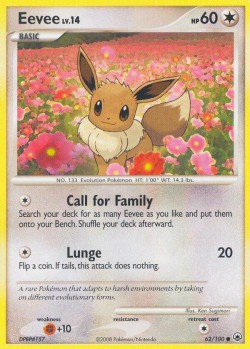 Carte Pokémon: Eevee