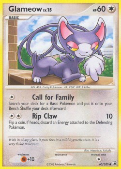 Carte Pokémon: Glameow