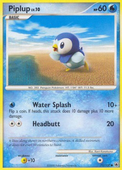 Carte Pokémon: Piplup