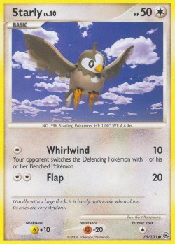 Carte Pokémon: Starly
