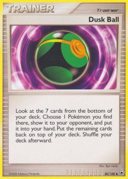 Carte Pokémon: Dusk Ball