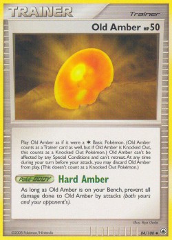 Carte Pokémon: Old Amber
