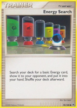 Carte Pokémon: Energy Search