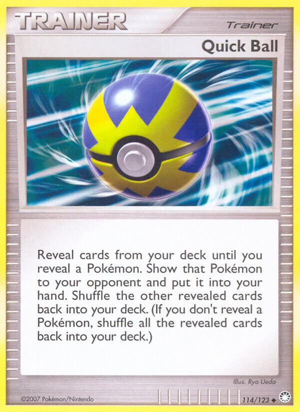 Carte Pokémon: Quick Ball [Rapide Ball]