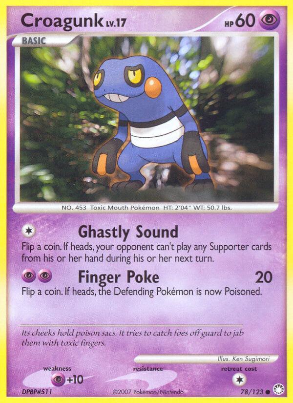 Carte Pokémon: Croagunk [Cradopaud]