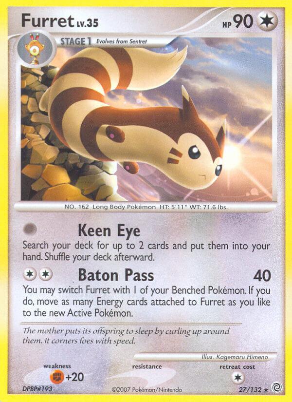 Carte Pokémon: Furret [Fouinar]
