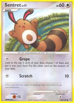 Carte Pokémon: Sentret