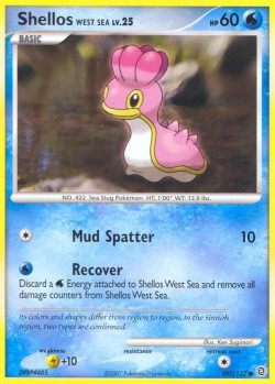 Carte Pokémon: Shellos West Sea