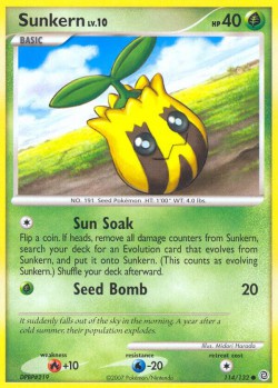 Carte Pokémon: Sunkern