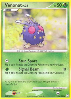 Carte Pokémon: Venonat