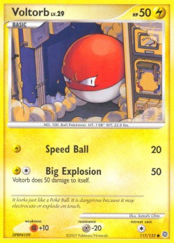 Carte Pokémon: Voltorb