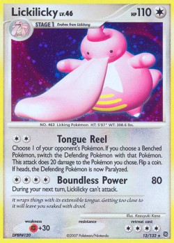 Carte Pokémon: Lickilicky