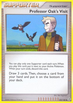 Carte Pokémon: Prof. Oak's Visit