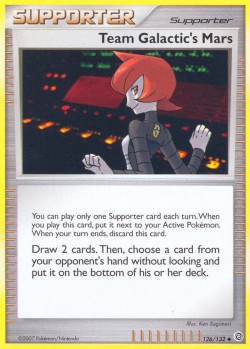 Carte Pokémon: Team Galactic's Mars