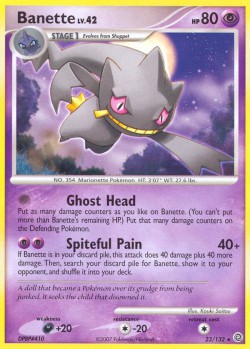 Carte Pokémon: Banette