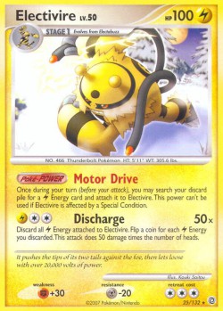 Carte Pokémon: Electivire