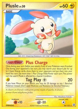 Carte Pokémon: Plusle