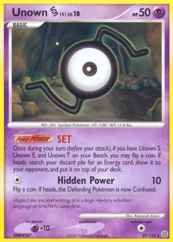 Carte Pokémon: Unown [S]