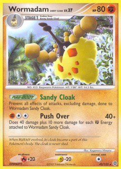 Carte Pokémon: Wormadam Sandy Cloak