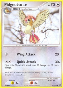 Carte Pokémon: Pidgeotto