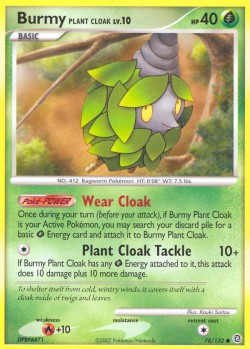 Carte Pokémon: Burmy Plant Cloak