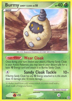 Carte Pokémon: Burmy Sandy Cloak