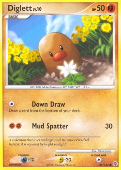 Carte Pokémon: Diglett