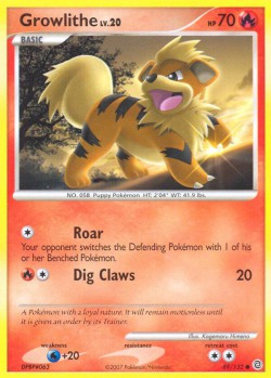Carte Pokémon: Growlithe