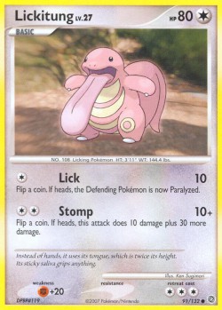 Carte Pokémon: Lickitung