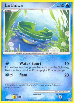 Carte Pokémon: Lotad