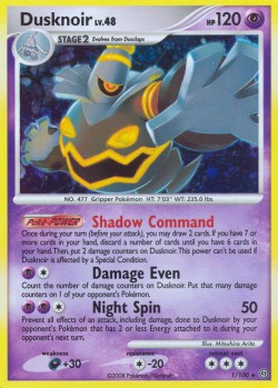 Carte Pokémon: Dusknoir