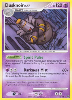 Carte Pokémon: Dusknoir