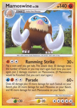 Carte Pokémon: Mamoswine