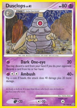 Carte Pokémon: Dusclops