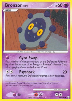 Carte Pokémon: Bronzor