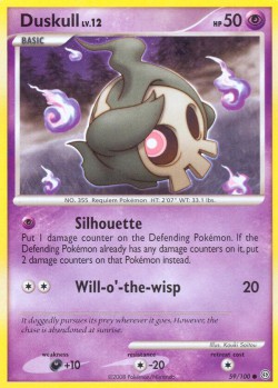 Carte Pokémon: Duskull