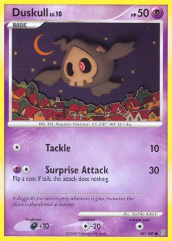 Carte Pokémon: Duskull