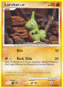 Carte Pokémon: Larvitar
