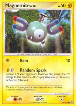 Carte Pokémon: Magnemite