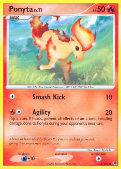 Carte Pokémon: Ponyta