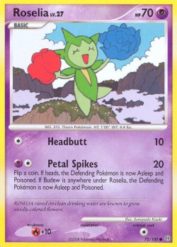 Carte Pokémon: Roselia