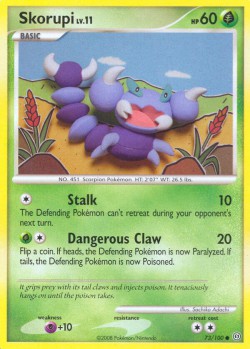 Carte Pokémon: Skorupi