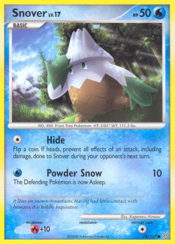 Carte Pokémon: Snover